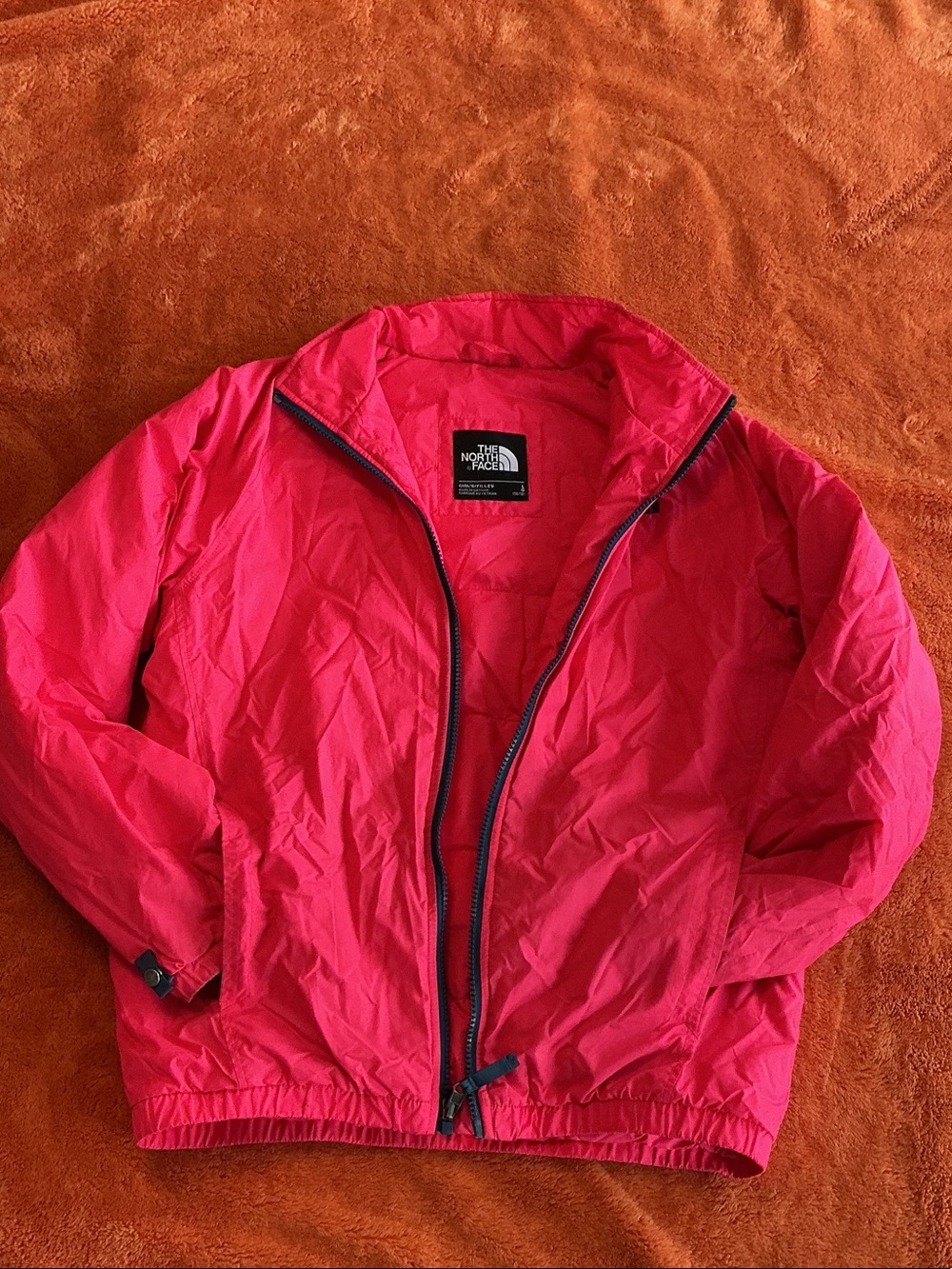 The North Face Kids Bright Pink Puffer Jacket